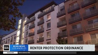 LA City Council moves forward with renter protection ordinance