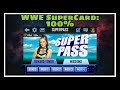 WWE SuperCard: 100% Superpass