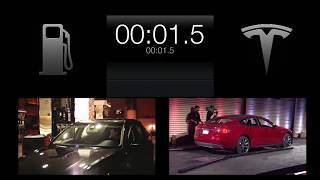 Tesla Model S | Full Battery Swap Event