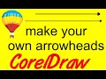 Corel Draw Tips & Tricks Make your own Line Arrowheads