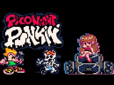 PICO NIGHT PUNKIN' (FNF 8-Bit ALL SONGS Hard) - YouTube