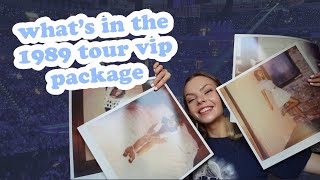 What's Included in the 1989 VIP Taylor Swift Tour Package | Rachel Lord