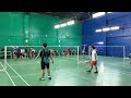 Badminton - Bram/King vs Romar/Vincent - 12/17/2022