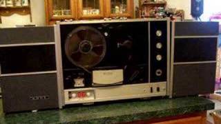 VINTAGE SONY REEL TO REEL STEREO TAPE PLAYER