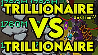 TRILLIONAIRE VS TRILLIONAIRE! I'M SO ANXIOUS NOW! *3T+ STAKED* + 30B GIVEAWAY! - RuneWild RSPS