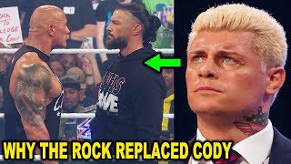 Why The Rock Replaced Cody Rhodes at WrestleMania 40 as WWE Announces Roman Reigns vs The Rock