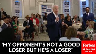 BREAKING NEWS: Biden Tees Off On Trump In Meeting With Supporters In Atlanta, Georgia