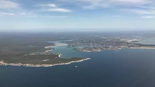 STUNNING Scenic Approach into Sydney Australia