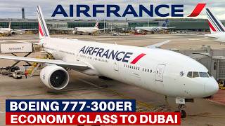 AIR FRANCE BOEING 777-300ER (Economy) | Paris - Dubai | Flight Review