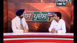 Gurinder Bhatti @ ChardiKla TimeTV 1 # 1