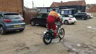 1962 Greeves 24TE Scottish 250cc at Andy Tiernans #08104GVS