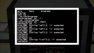 Computercraft - From noob to pro [1] - Basic Commands