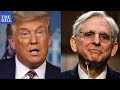 AG Garland DEFENDS DOJ representing Trump in defamation lawsuit