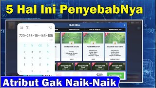 5 Penyebab Atribut Pemain Tidak Naik Saat Di Latih Militer Adun Top Eleven