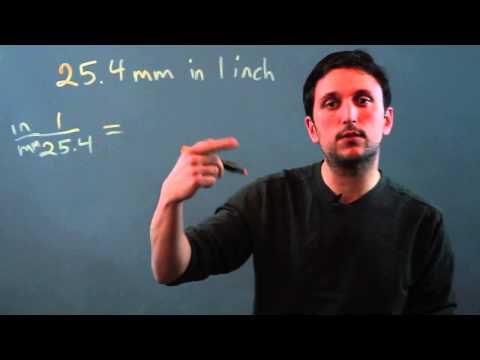 How many mm is an inch exactly?