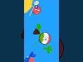 What if Philippines 🇵🇭 and Mexico 🇲🇽 Switch 🔁 Places|#countryballs #nutshell #shortsfeed #short