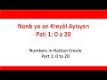 Numbers in Haitian Creole 0 - 20#numbers