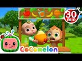 Grow Grow Fruits | CoComelon JJ's Animal Time | Animal Songs for Kids