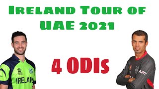 Ireland tour of UAE  |  UAE vs Ireland