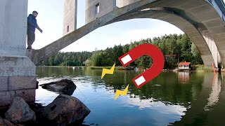 How To NOT Get the Magnet Stuck! - Magnet Fishing in Pargas, Finland