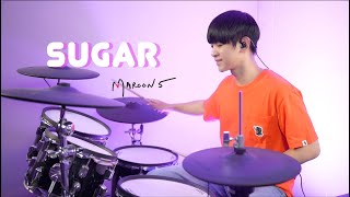 Maroon 5 -【Sugar】DRUM COVER BY 李科穎KE 爵士鼓