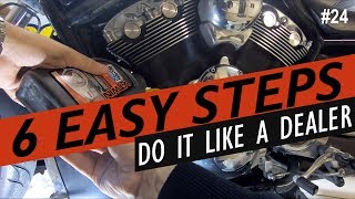 V-Rod Oil Change How To