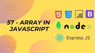 57. Array in JavaScript | Full Stack Web Development 2024 Bootcamp