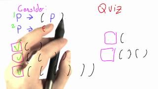 Parentheses Solution - Programming Languages