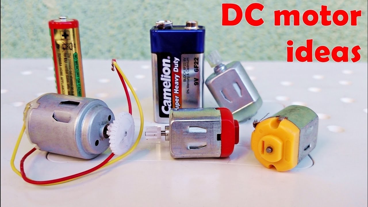 4 Awesome Ideas With Dc Motor Diy 4 Useful Machine With Dc Motor