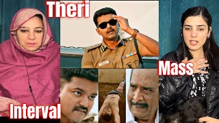 Theri MASS INTERVAL SCENE 😱🔥 | Scene 6 | Pakistani Reaction #thalapathyvijay #viralvideo #thalapathy