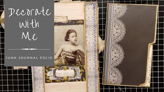 Decorate With Me - Folio Lap Book Junk Journal - Part 4