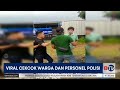 video viral cekcok warga dan personel polisi