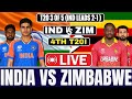 Zimbabwe vs India, 4th T20I - Live Score & Commentary | India vs Zimbabwe Live Commentary | India |