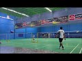 badminton game 3 match training in bangkok thailand ms aapo puhakka vs yash jha