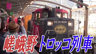 【ふたり旅】嵯峨野観光鉄道 トロッコ列車と紅葉