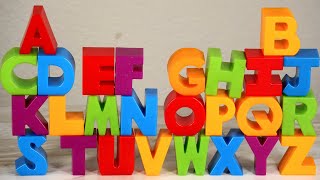 Learn The Alphabet & Words Learning Video For Toddler & Kids ABCs  Letters Learning
