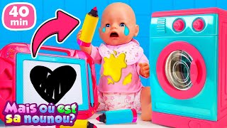 Pourquoi les habits de Baby Born sont-ils toujours sales ? Meilleurs jeux de nounou pour enfants