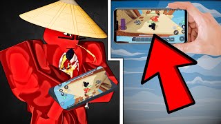 Milyon RETURNS to MOBILE in Roblox Bedwars..