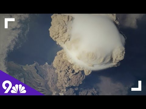 Can the moon affect volcanoes?
