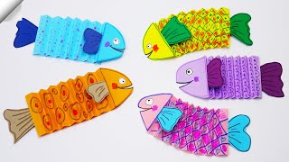 3d paper fish | DIY Moving Paper FISH