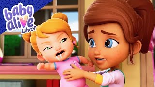 🔴 LIVE: Baby Alive Official 👶 The Babies First Tooth 🦷 Family Kids Cartoons Livestream