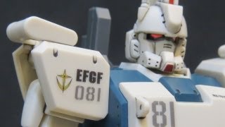 HGUC Ez8 (3: MS) Gundam 08th MS Team Shiro Amada plastic model review ガンプラ