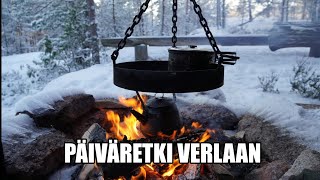 Päiväretki Verlaan. Retkeily ja ulkoilu.