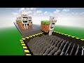 experiments with giant shredder vs minecraft teardown