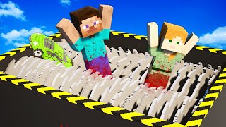 Experiments with Giant Shredder vs Minecraft | Teardown
