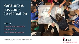 Webinaire Renaturons nos cours de récréation