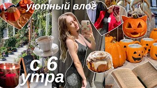 УЮТНЫЙ ШОПИНГ ВЛОГ | Осенний день с 6 утра *жизнь одной*