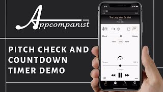 Appcompanist Pitch Check and Countdown Timer Demo