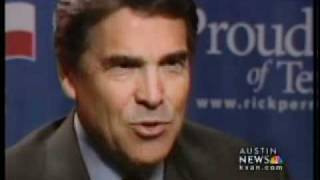 Gov. Rick Perry one-on-one with KXAN's Robert Hadlock
