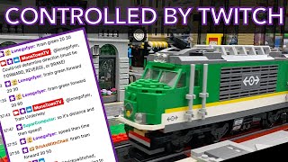 LEGO Trains Controlled by Twitch Viewers